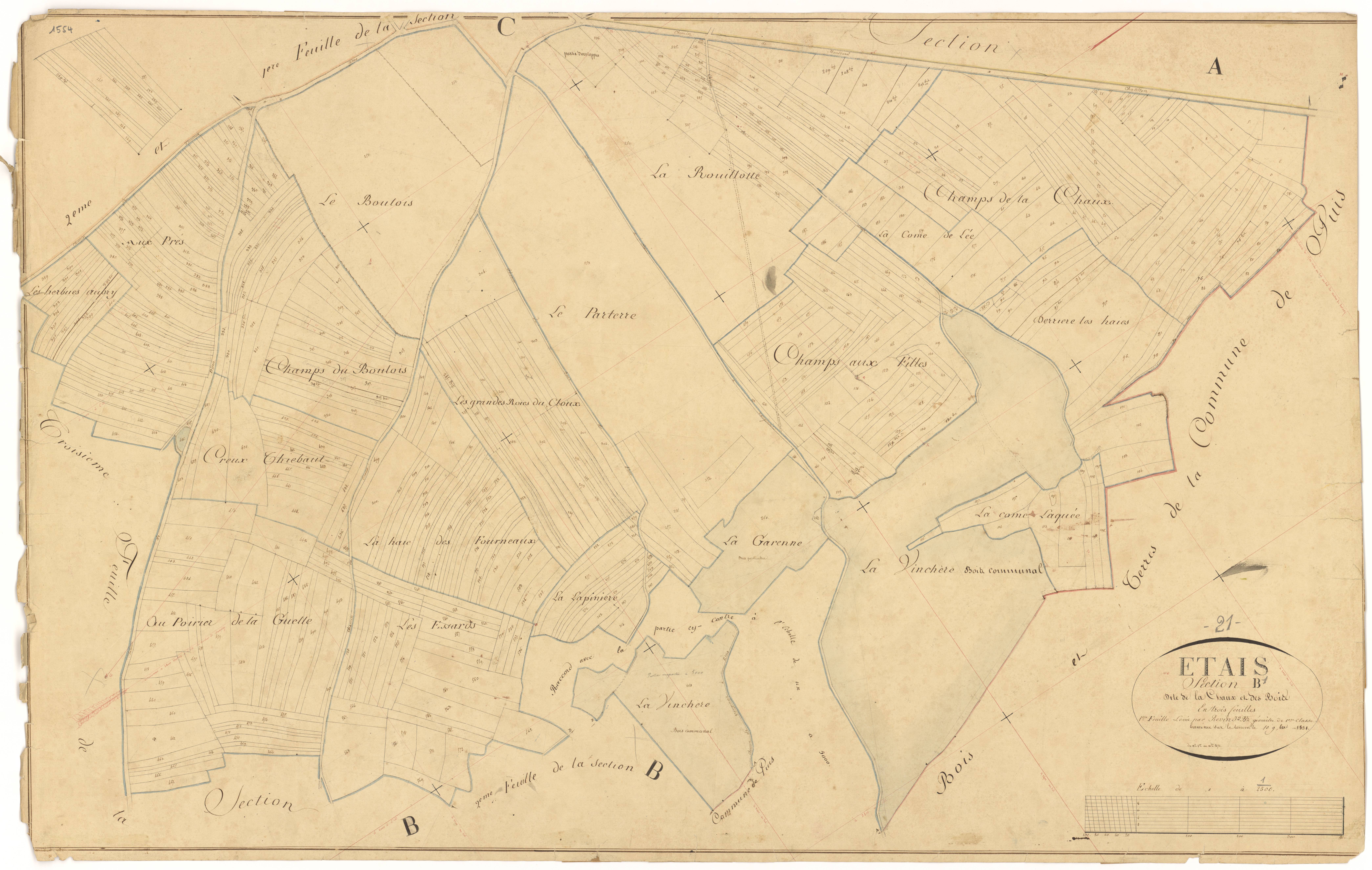 Etais - Section B1 - 3 P PLAN 260/3