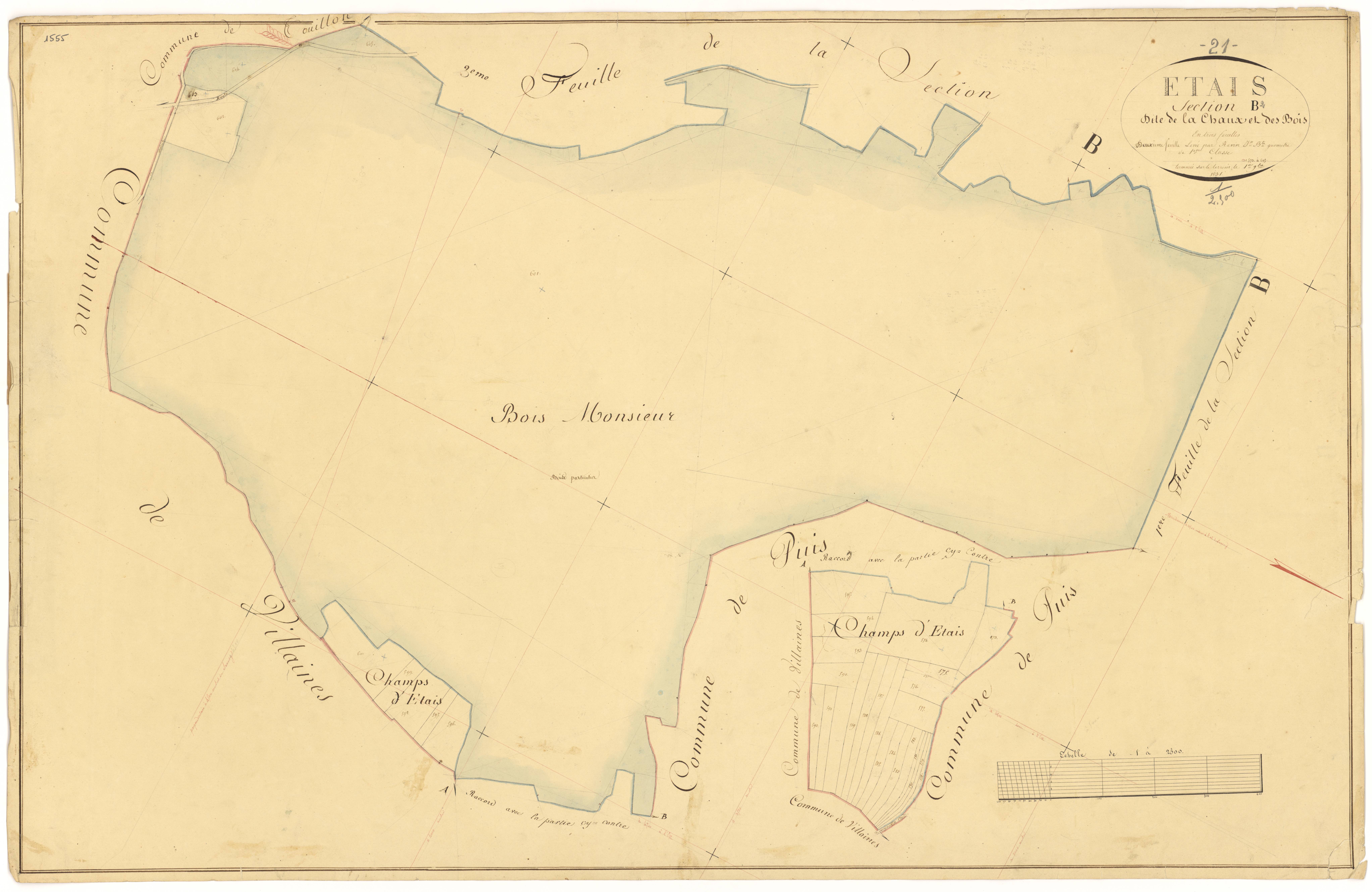 Etais - Section B2 - 3 P PLAN 260/4