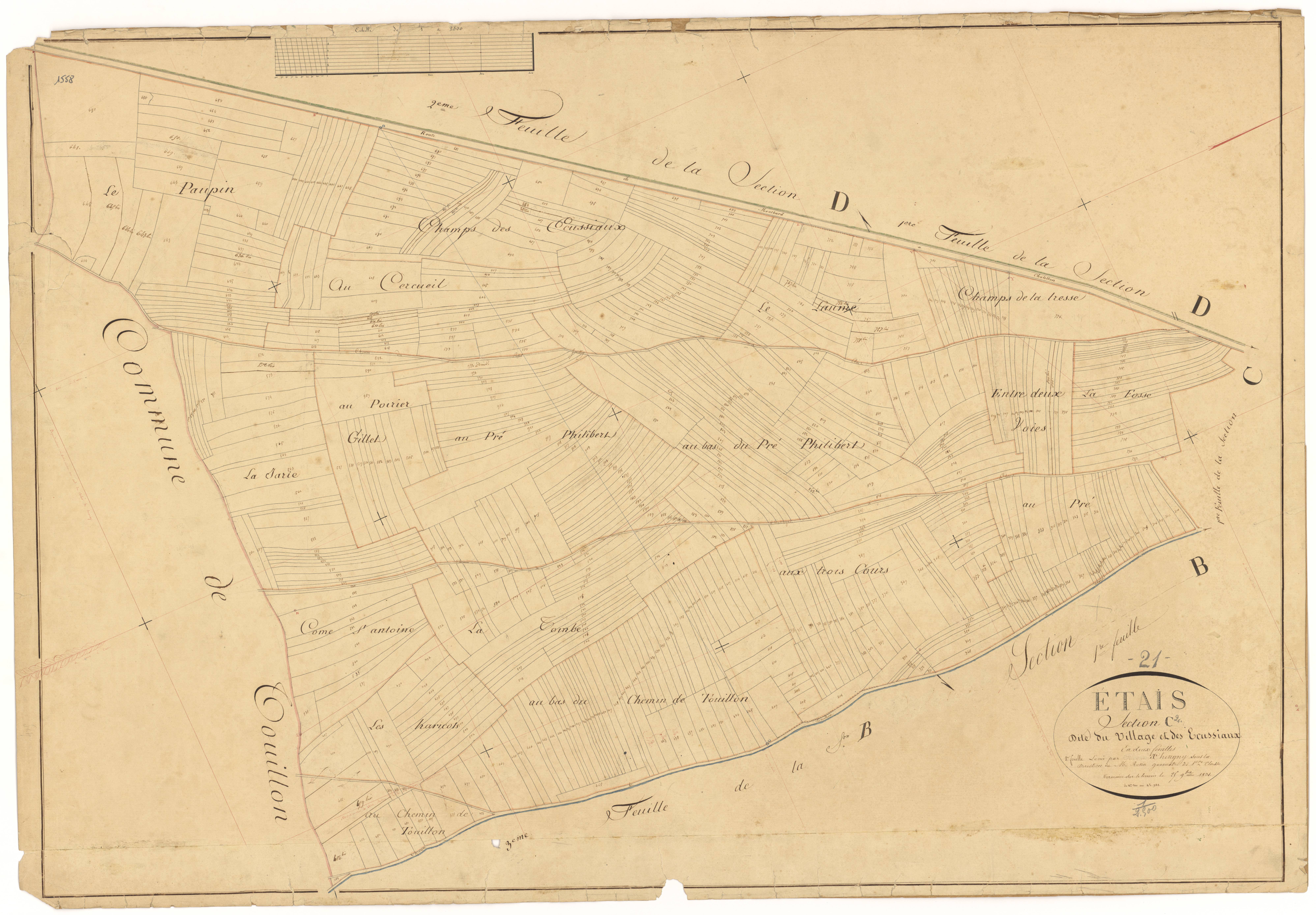 Etais - Section C2 - 3 P PLAN 260/7