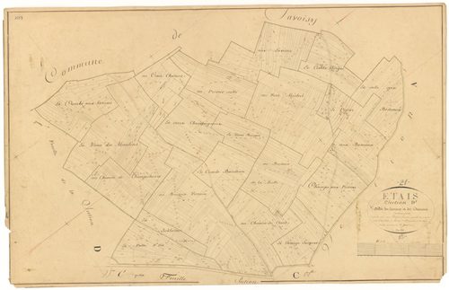 Etais - Section D1 - 3 P PLAN 260/8