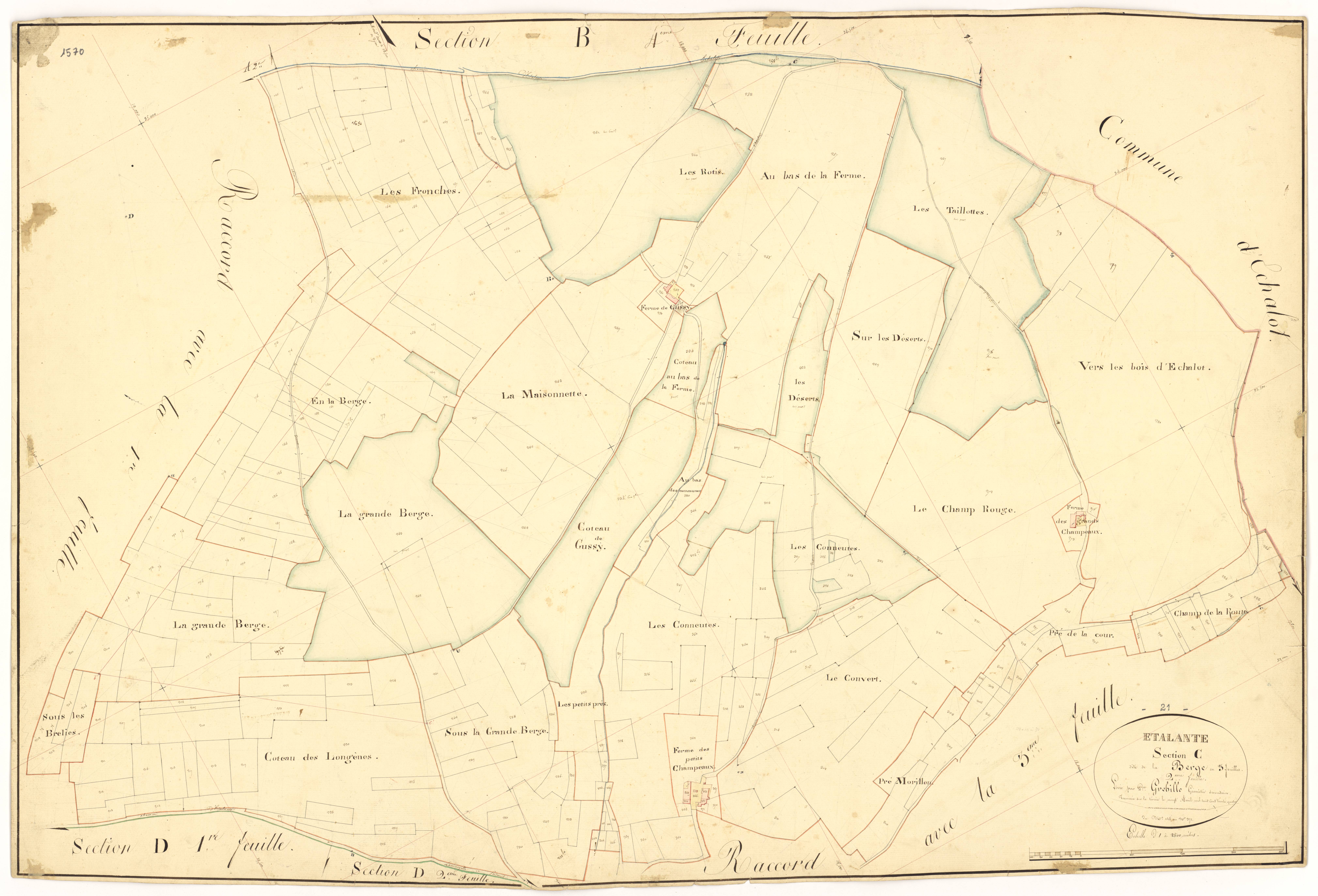 Etalante - Section C2 - 3 P PLAN 261/10