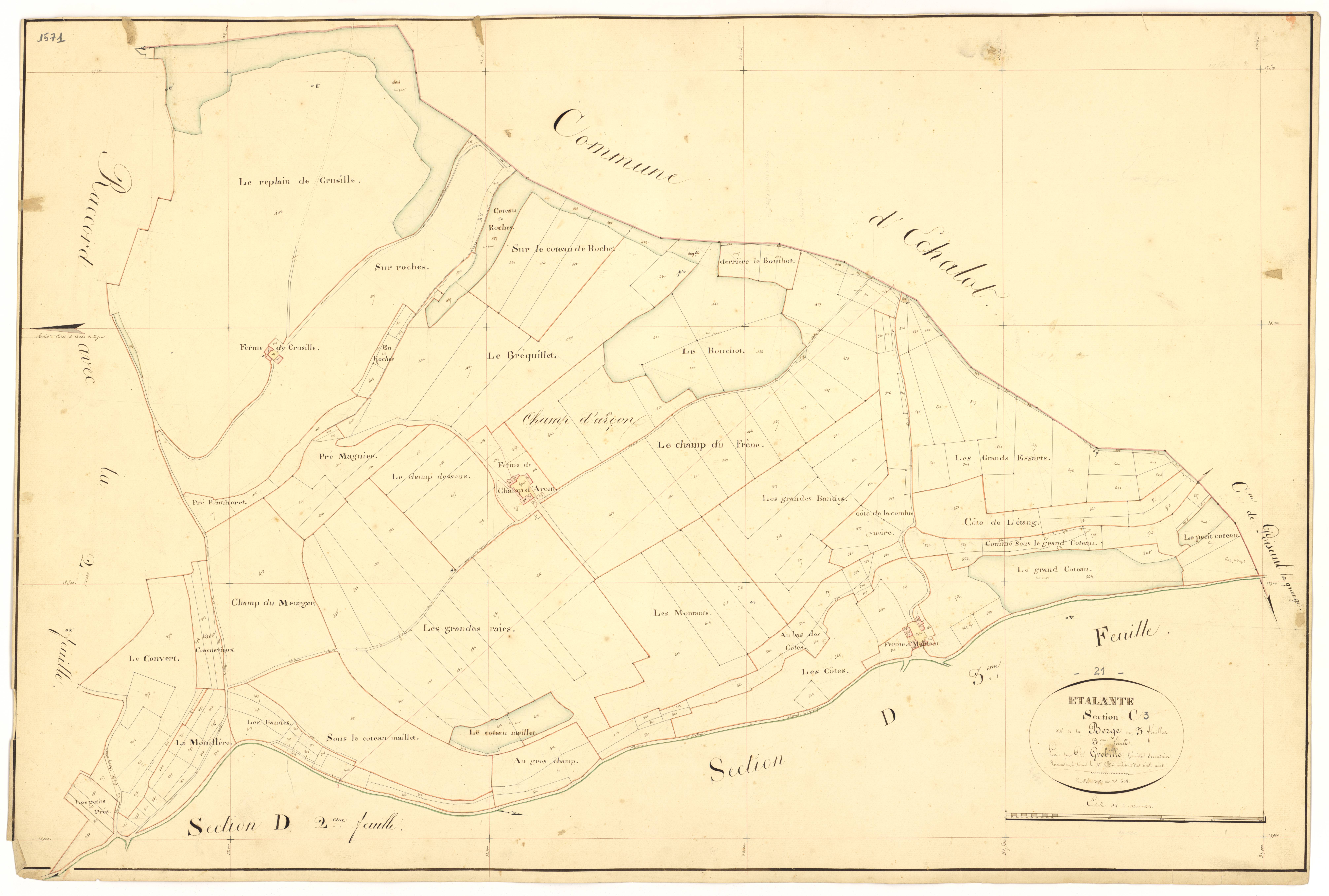 Etalante - Section C3 - 3 P PLAN 261/11