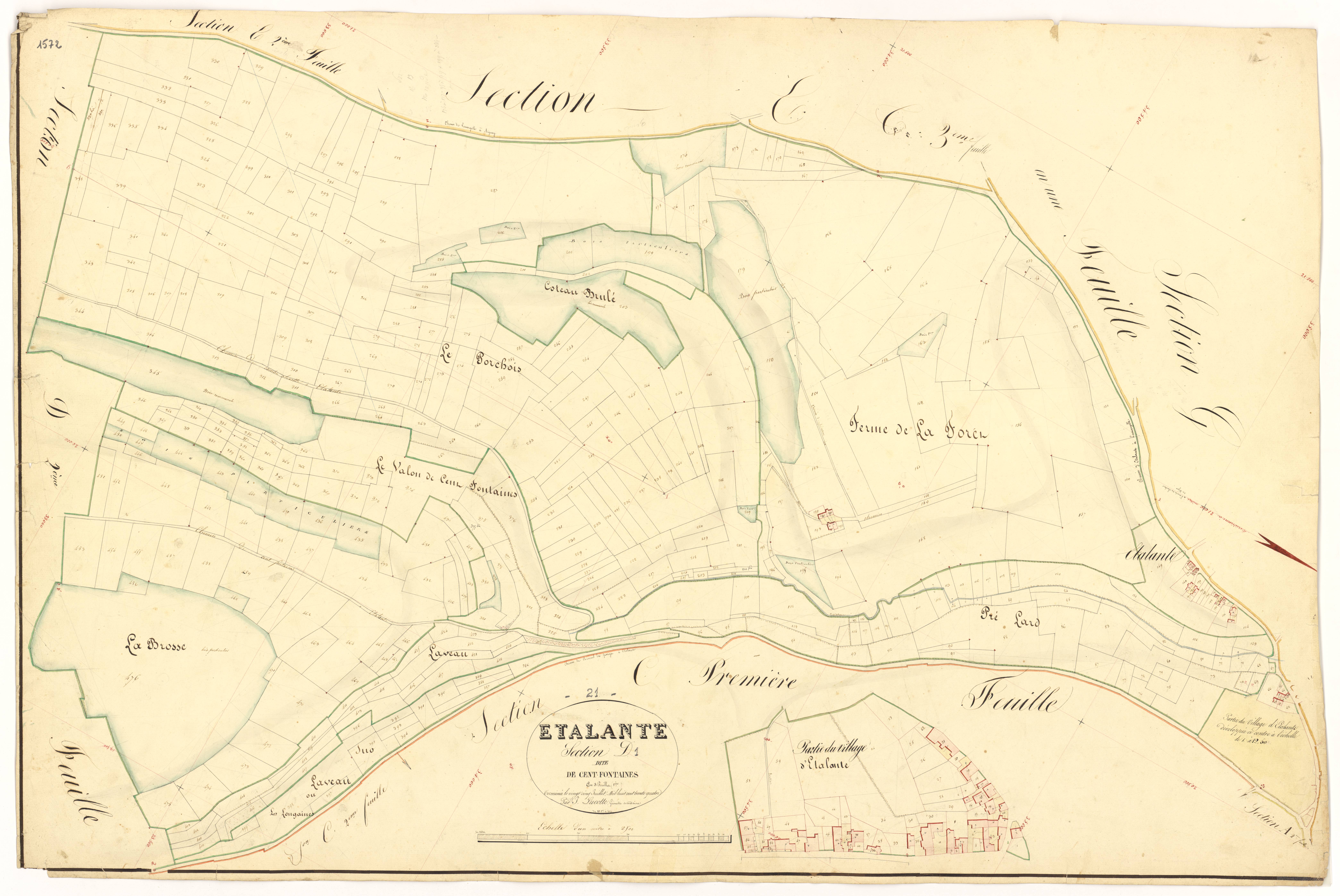 Etalante - Section D1 - 3 P PLAN 261/12
