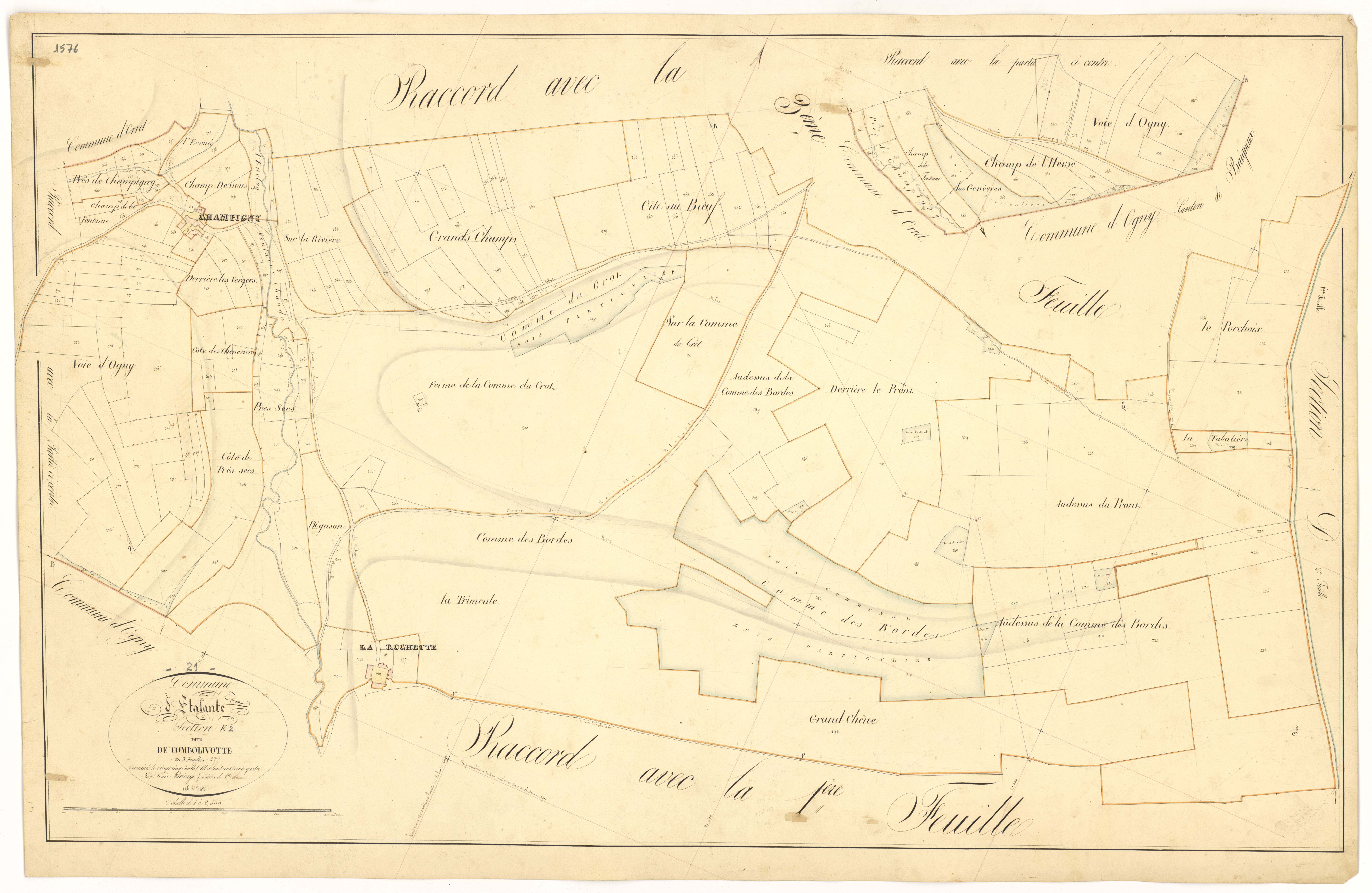 Etalante - Section E2 - 3 P PLAN 261/16