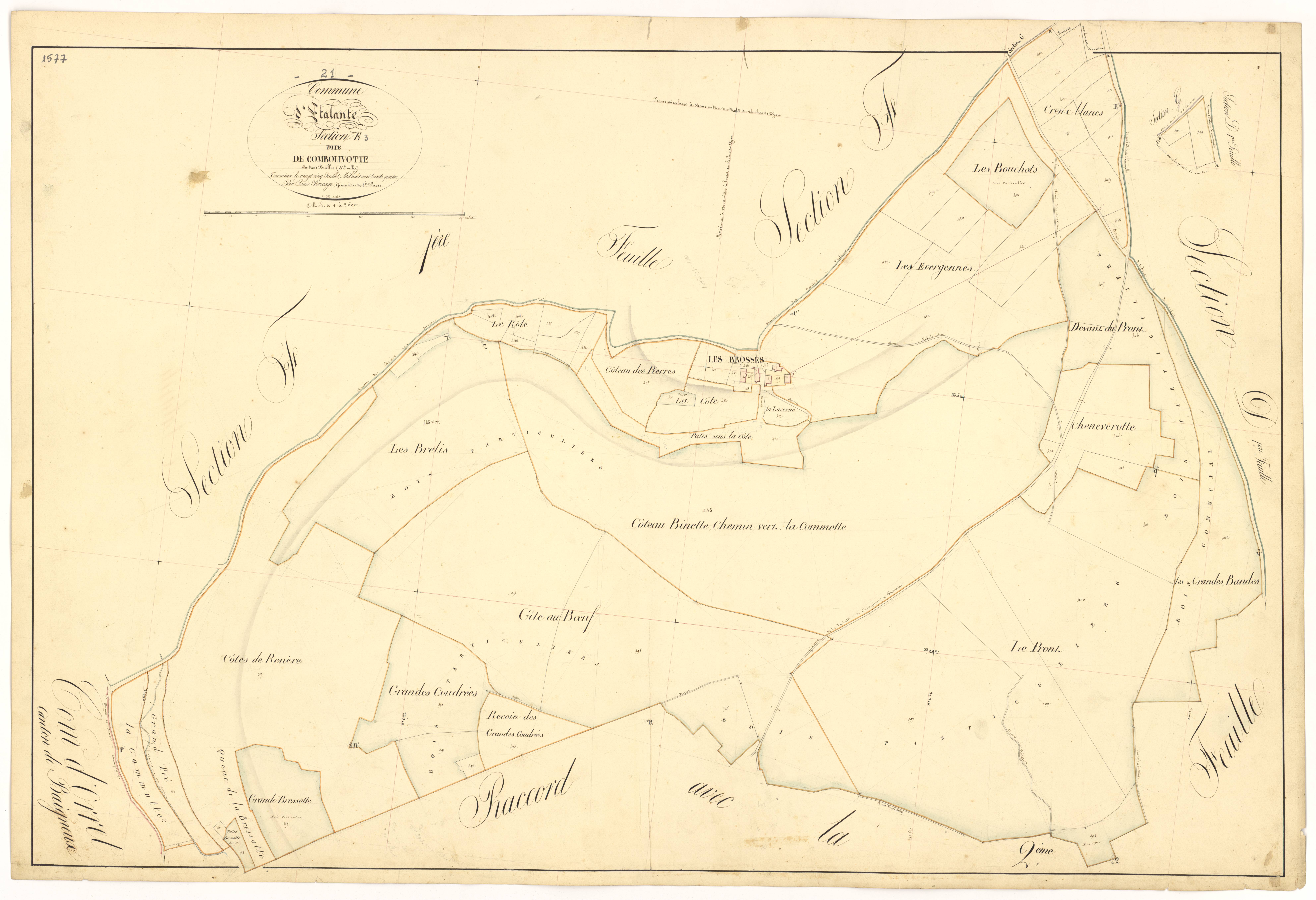Etalante - Section E3 - 3 P PLAN 261/17