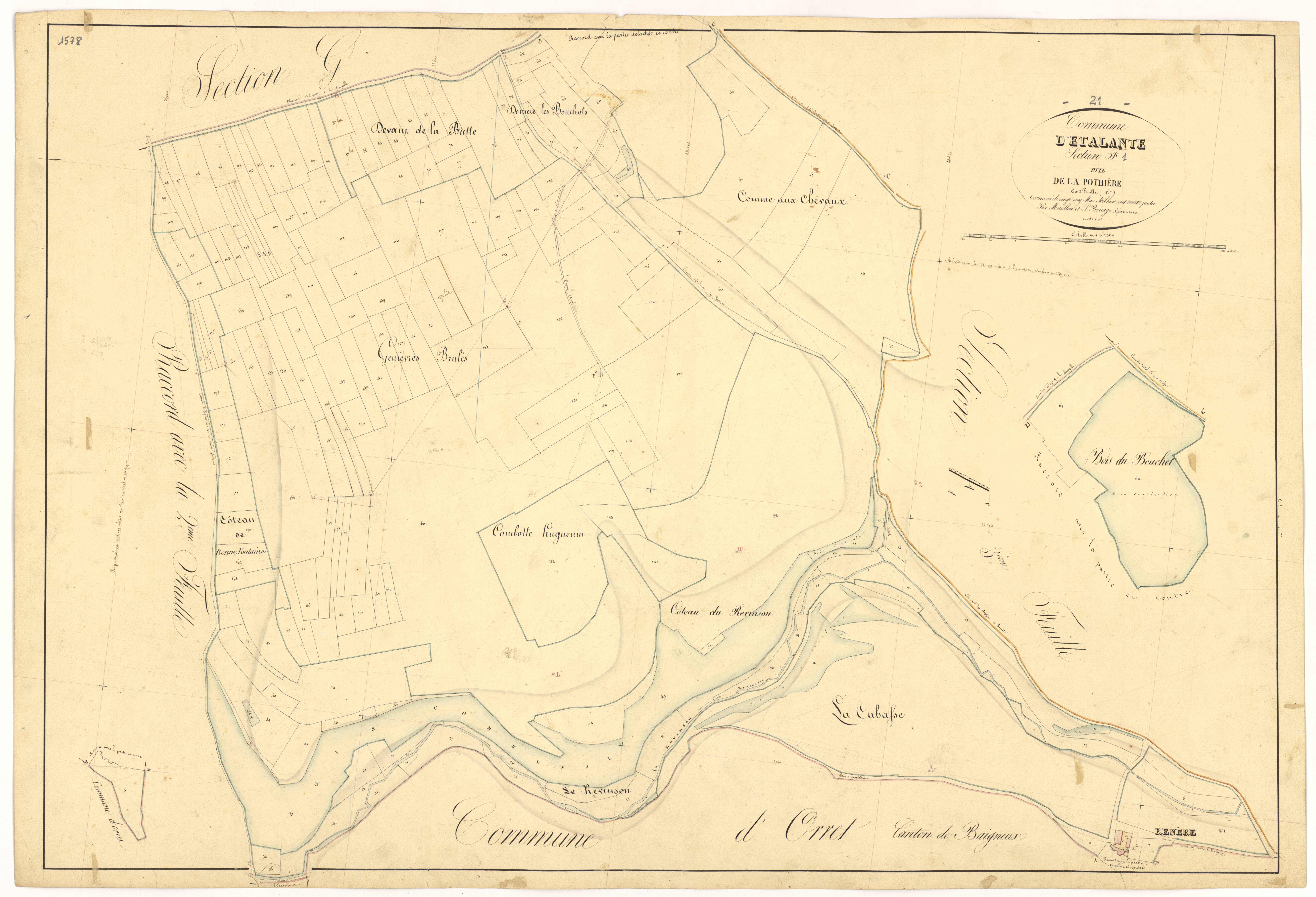Etalante - Section F1 - 3 P PLAN 261/18