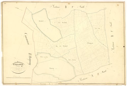Etalante - Section B1 - 3 P PLAN 261/4
