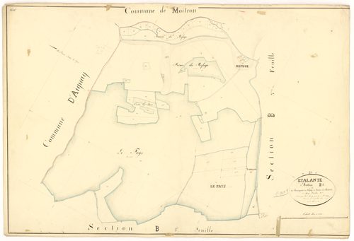 Etalante - Section B2 - 3 P PLAN 261/5