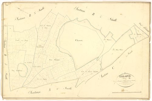 Etalante - Section B4 - 3 P PLAN 261/7