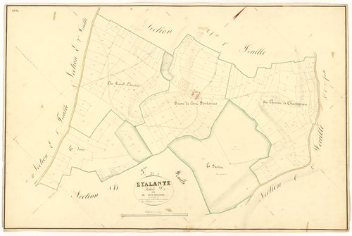 Etalante - Section D2 - 3 P PLAN 261/13