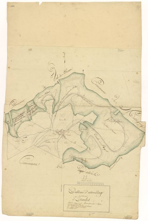 Etaules - Tableau d'assemblage - 3 P PLAN 263/1