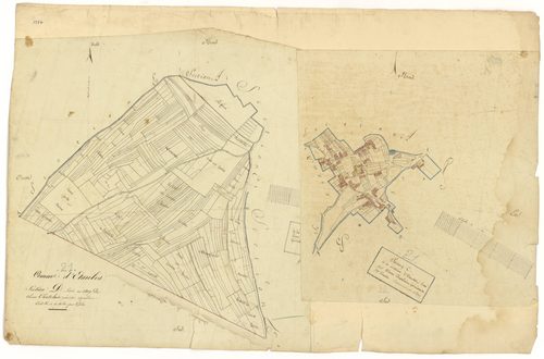 Etaules - Sections C et D - 3 P PLAN 263/4