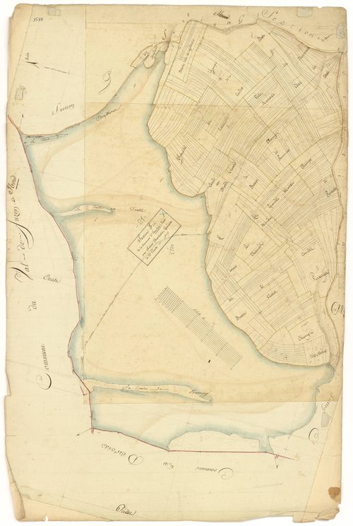 Etaules - Section F - 3 P PLAN 263/6