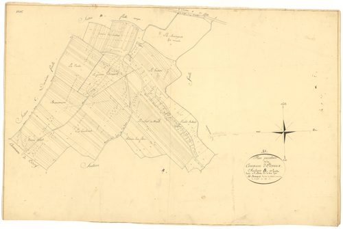 Etevaux - Section B1 - 3 P PLAN 264/4
