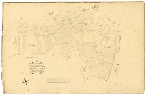 Etevaux - Section C2 - 3 P PLAN 264/7