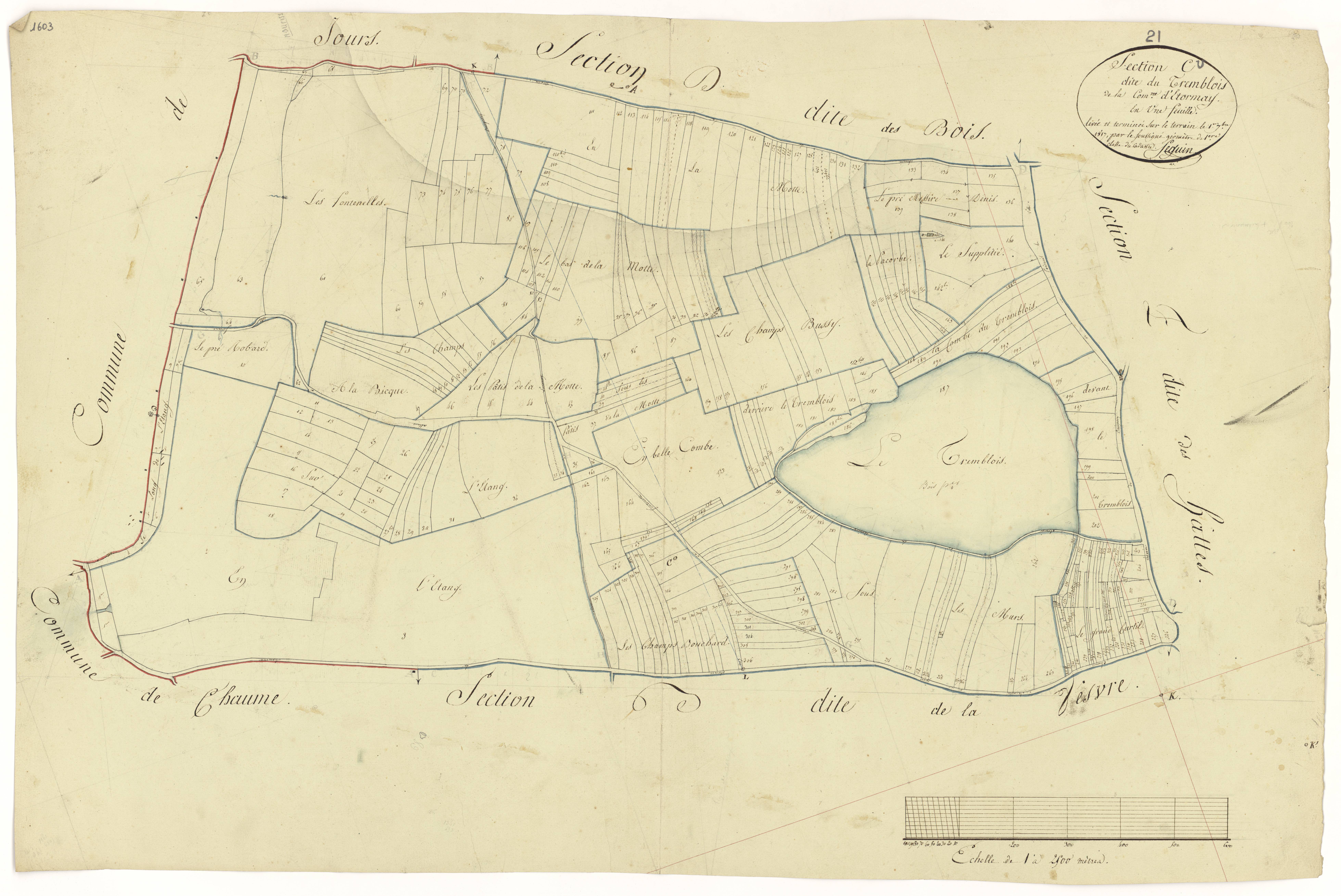 Etormay - Section C - 3 P PLAN 265/4