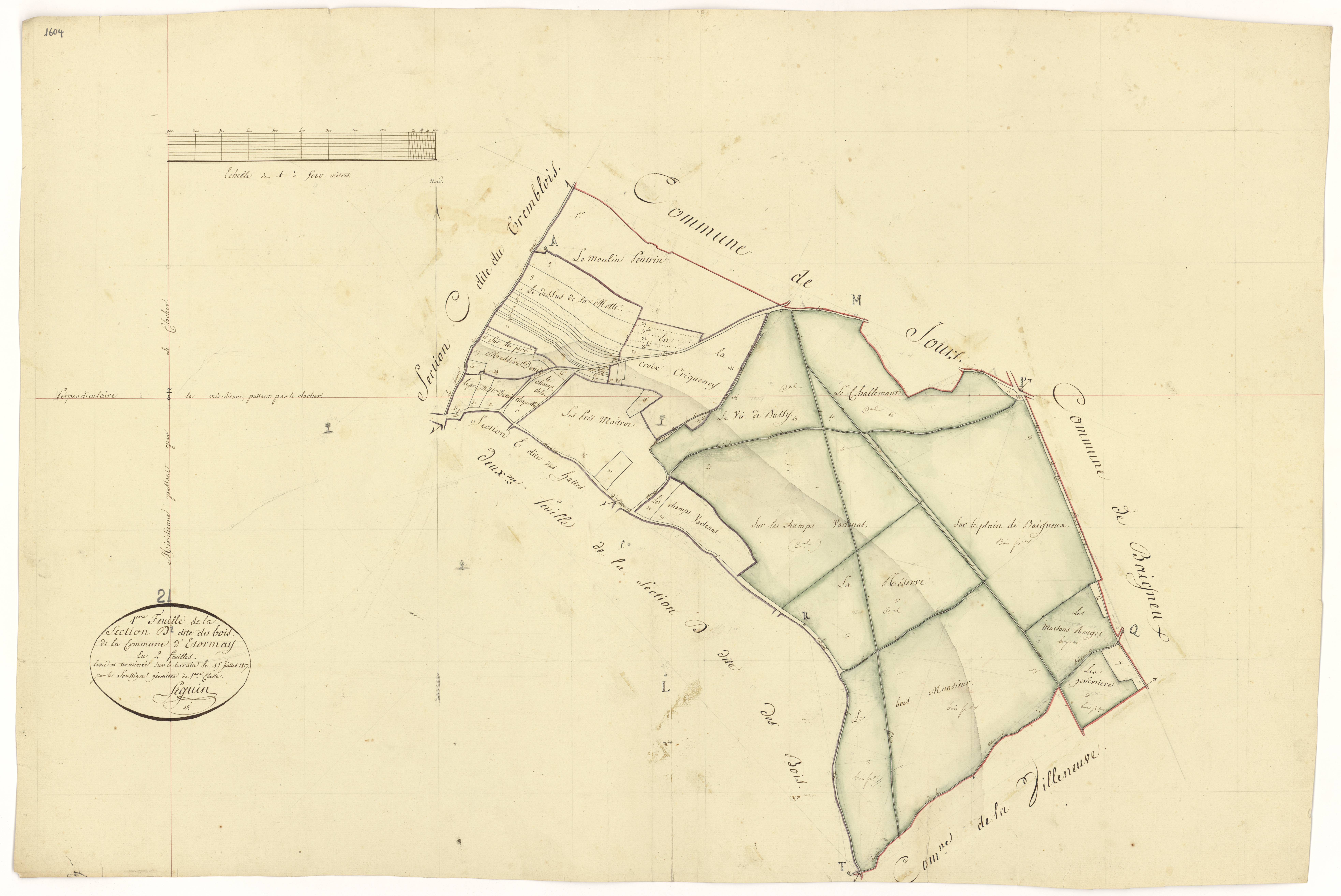 Etormay - Section D1 - 3 P PLAN 265/5