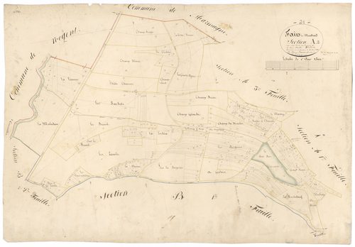 Fain-lès-Montbard - Section A2 - 3 P PLAN 267/3