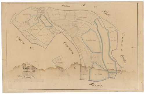 Fain-lès-Montbard - Section B1 - 3 P PLAN 267/5