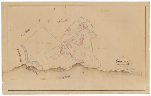 Fain-lès-Montbard - Section B2 - 3 P PLAN 267/6