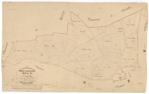 Fain-lès-Moutiers - Section A - 3 P PLAN 268/2