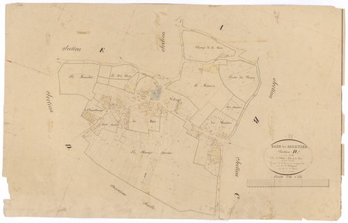Fain-lès-Moutiers - Section D1 - 3 P PLAN 268/5
