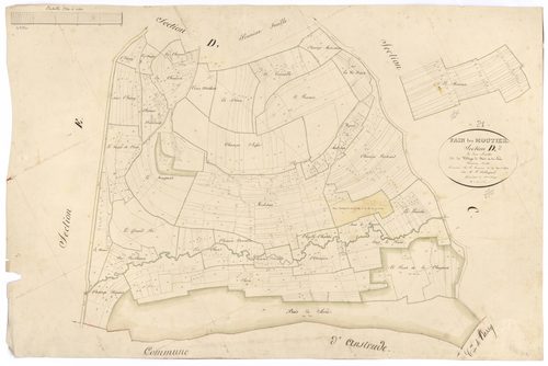 Fain-lès-Moutiers - Section D2 - 3 P PLAN 268/6