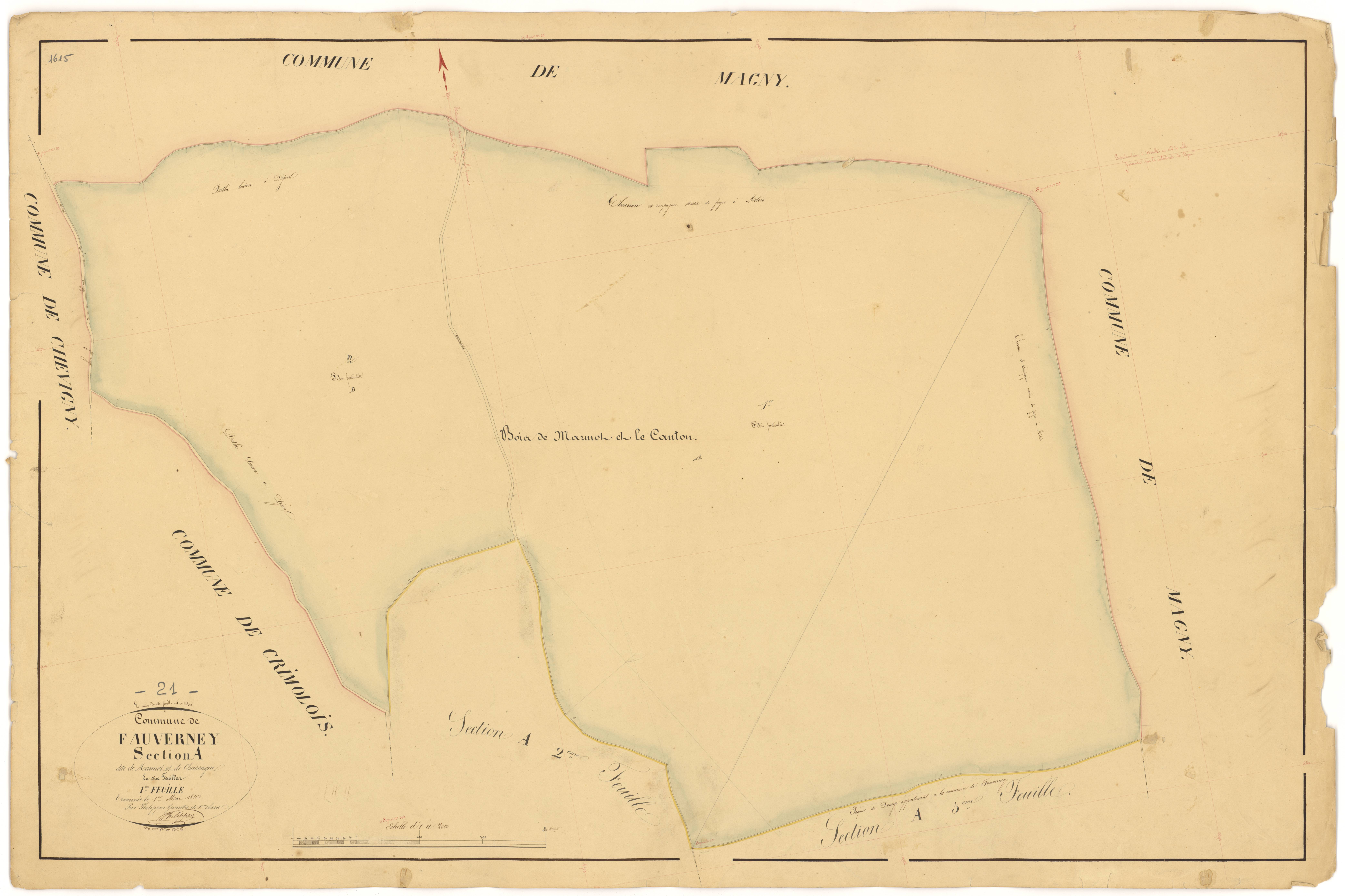 Fauverney - Section A1 - 3 P PLAN 269/2
