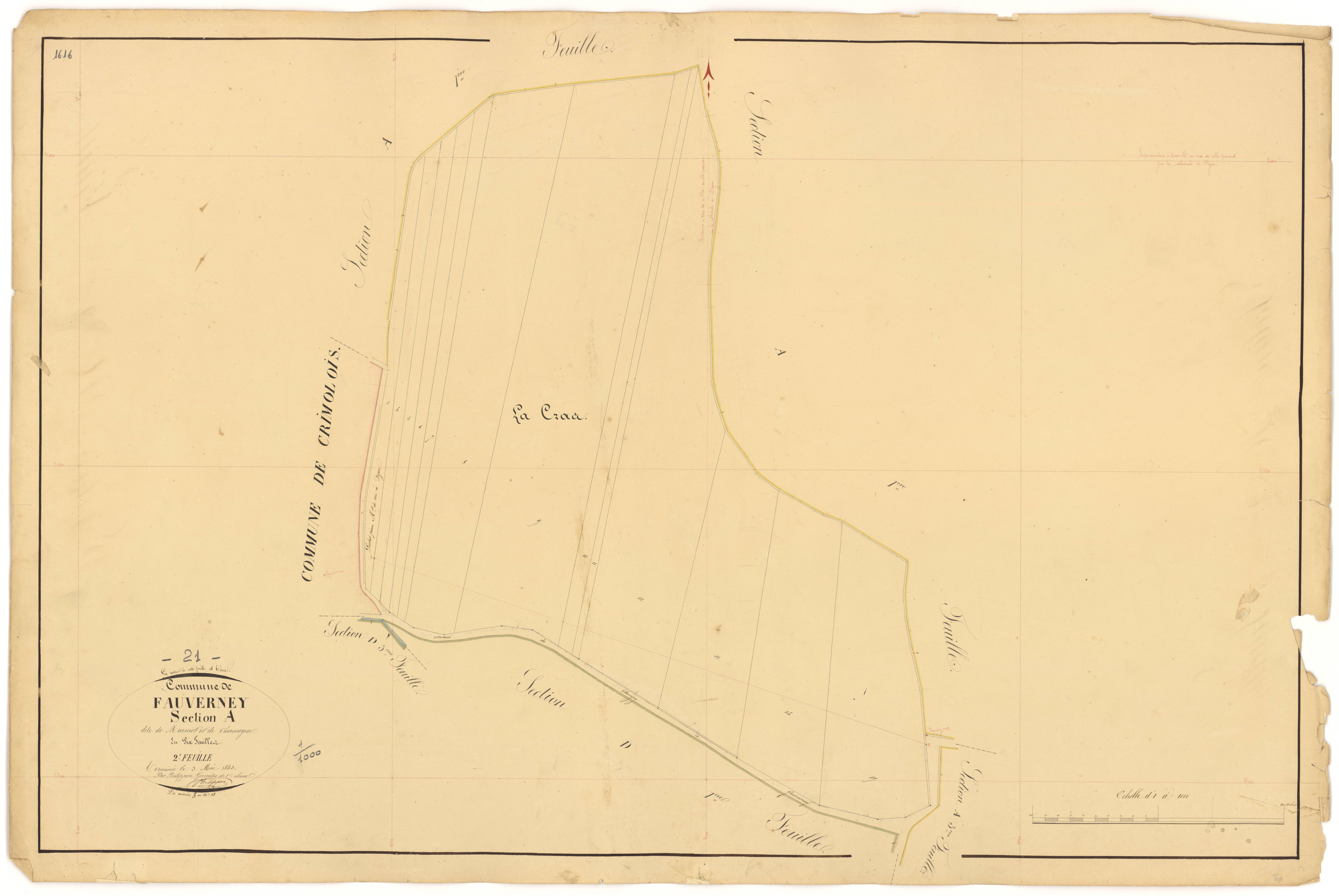 Fauverney - Section A2 - 3 P PLAN 269/3