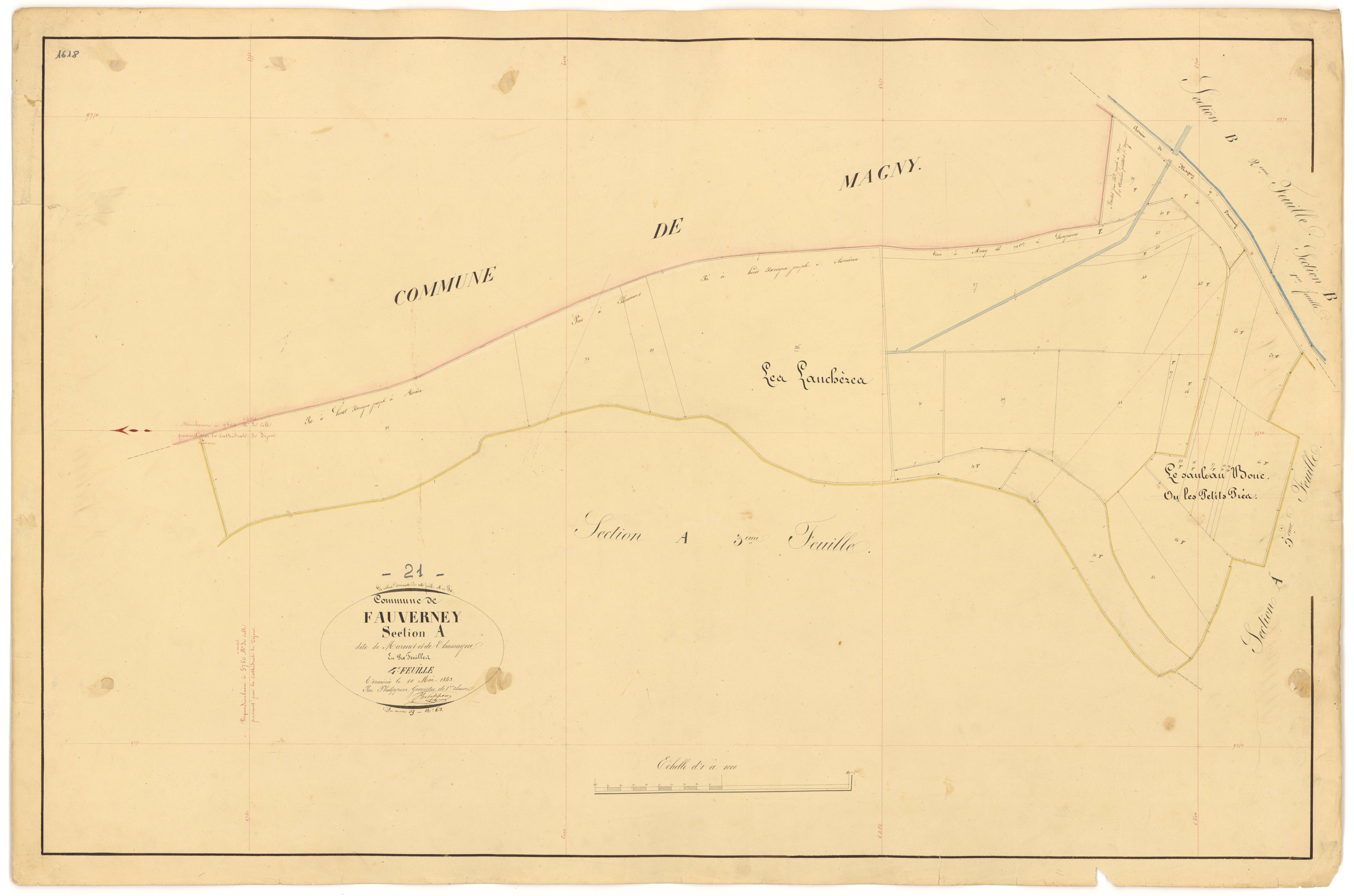Fauverney - Section A4 - 3 P PLAN 269/5