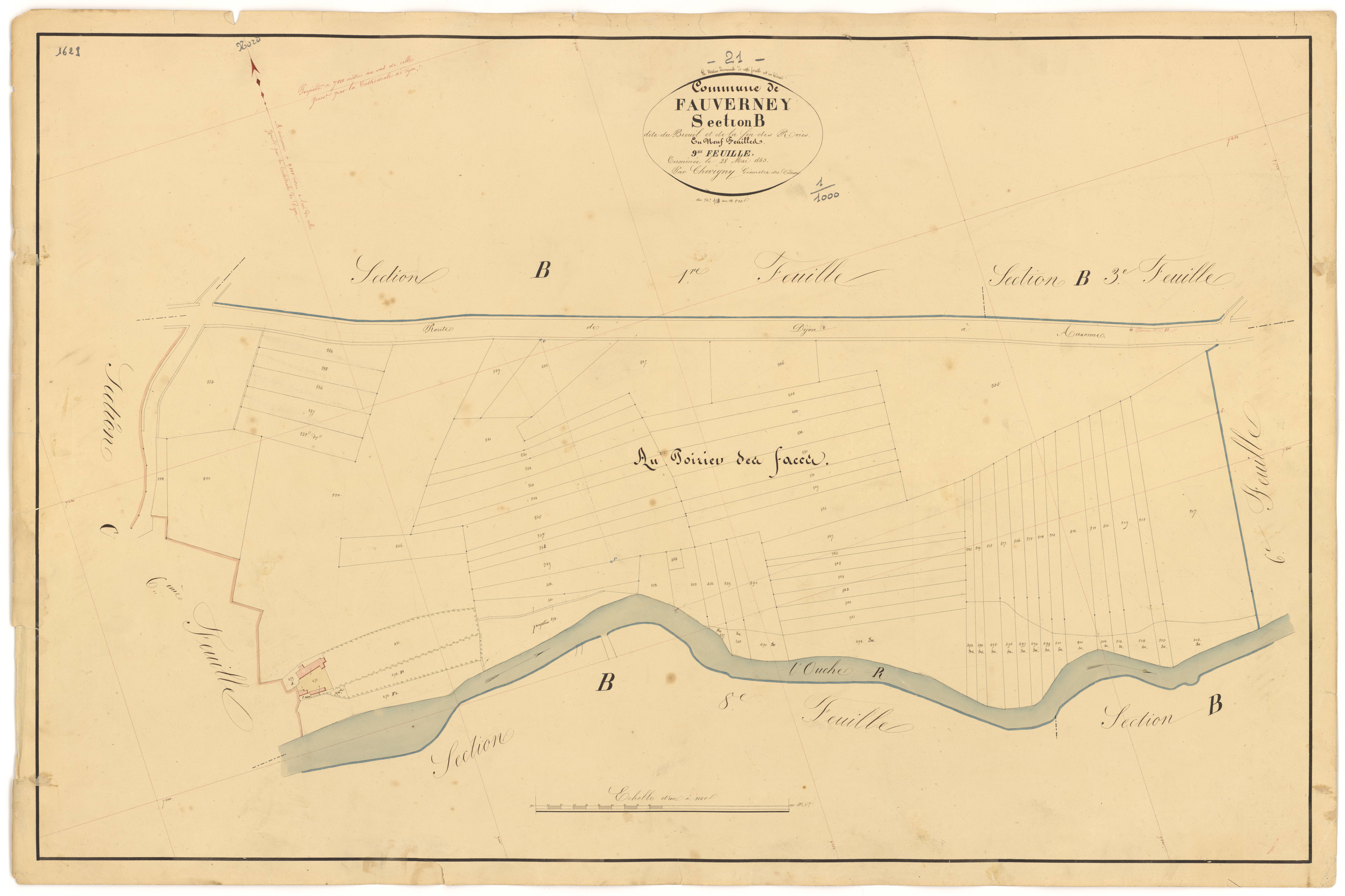 Fauverney - Section B9 - 3 P PLAN 269/16