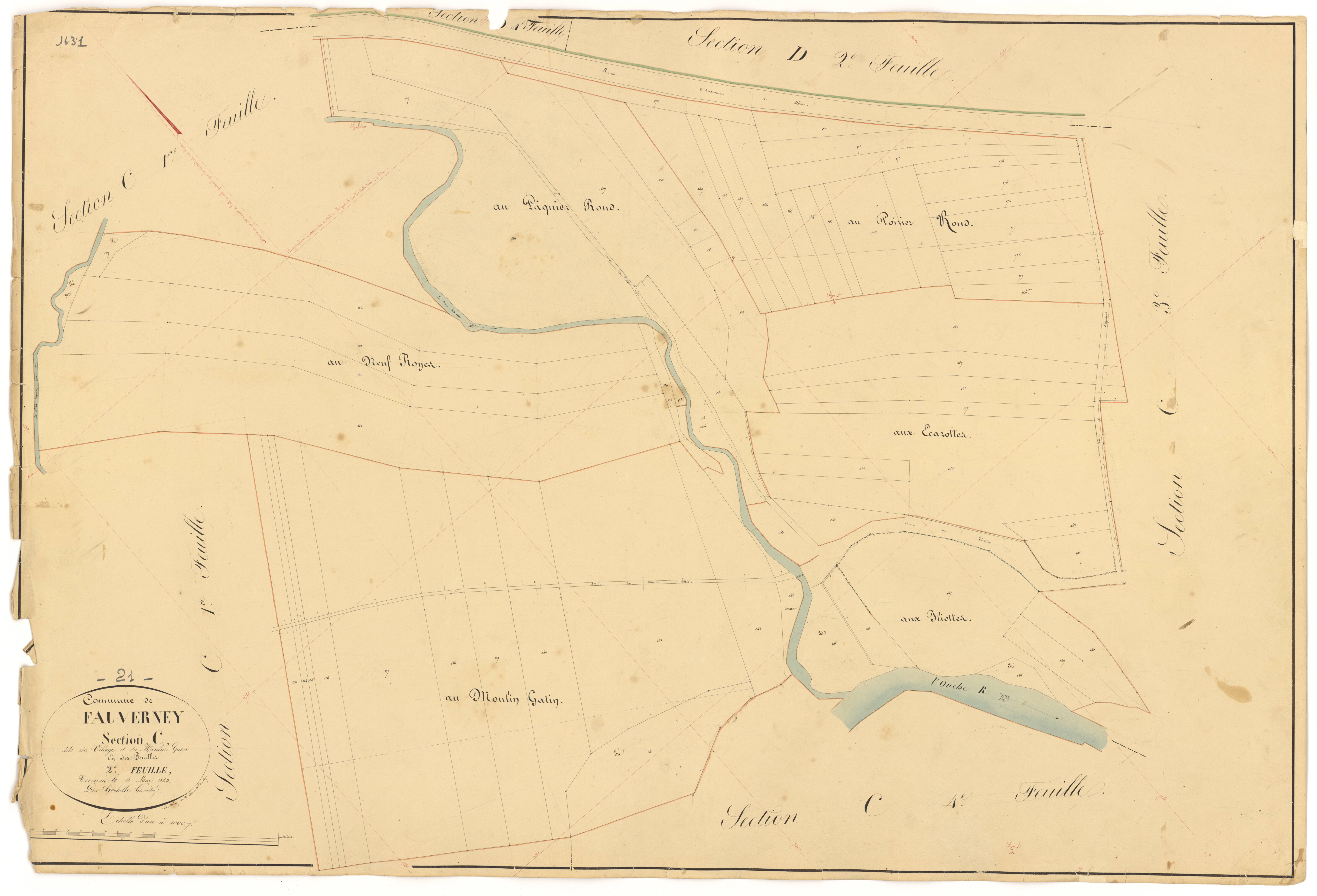 Fauverney - Section C2 - 3 P PLAN 269/18