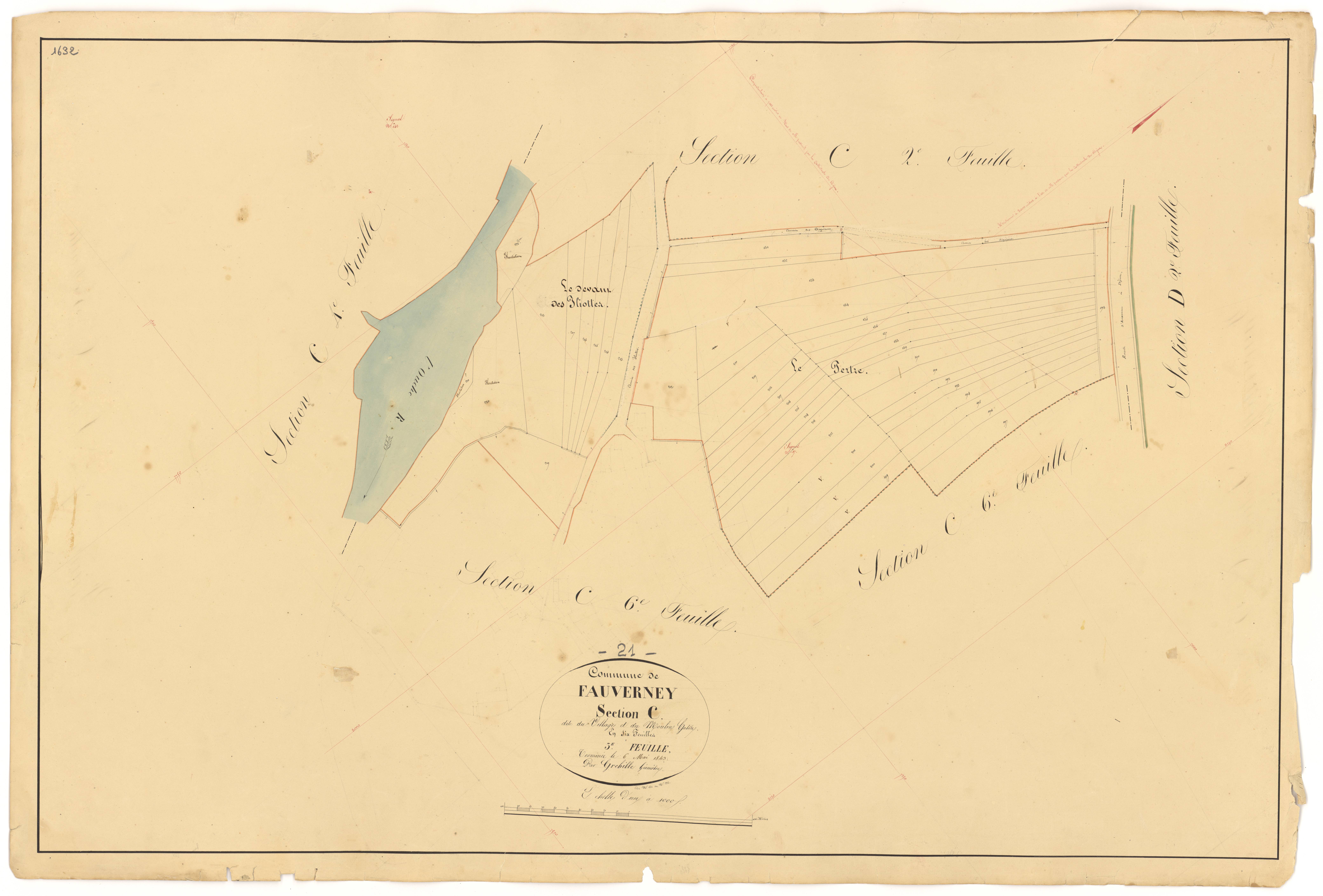 Fauverney - Section C3 - 3 P PLAN 269/19
