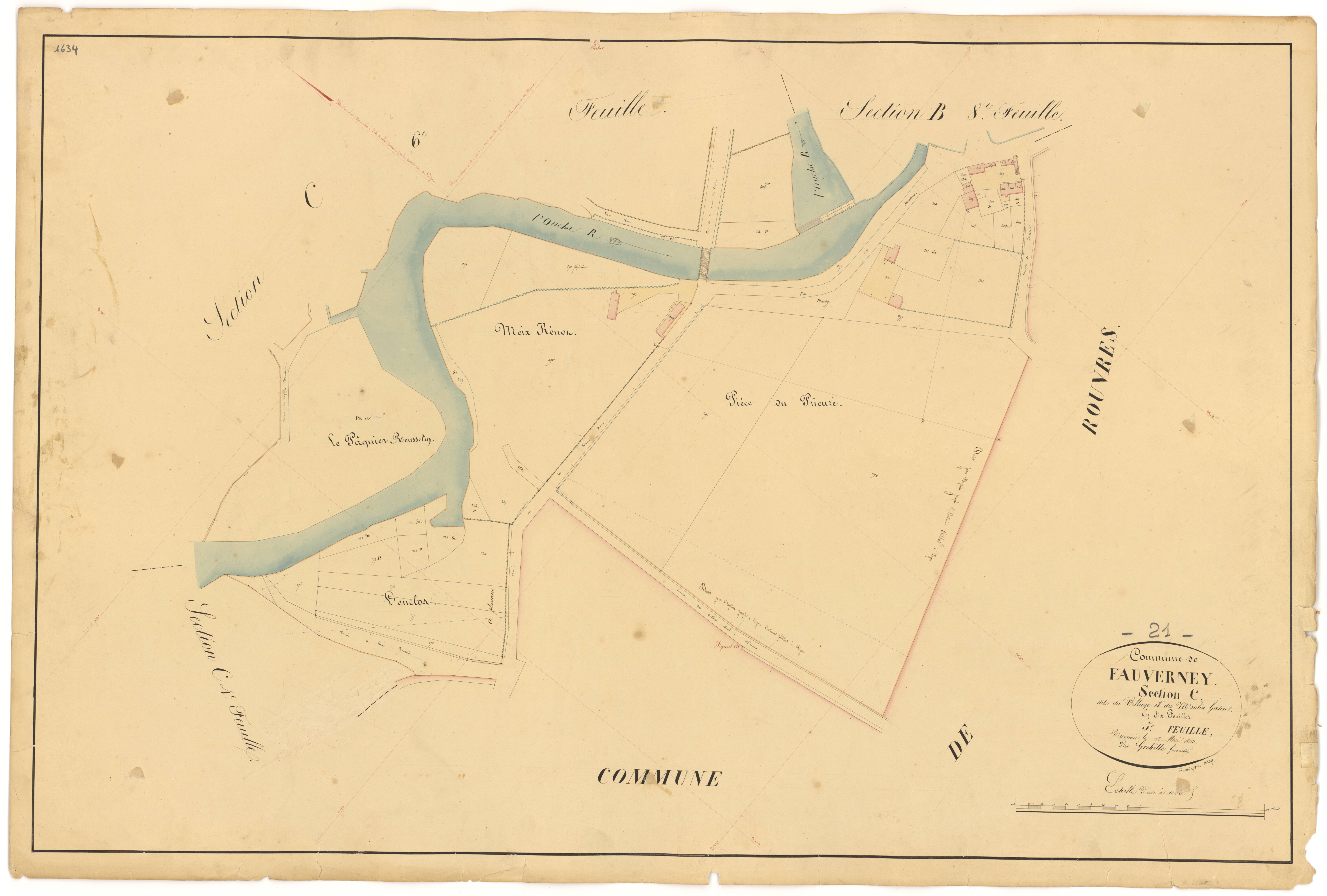 Fauverney - Section C5 - 3 P PLAN 269/21
