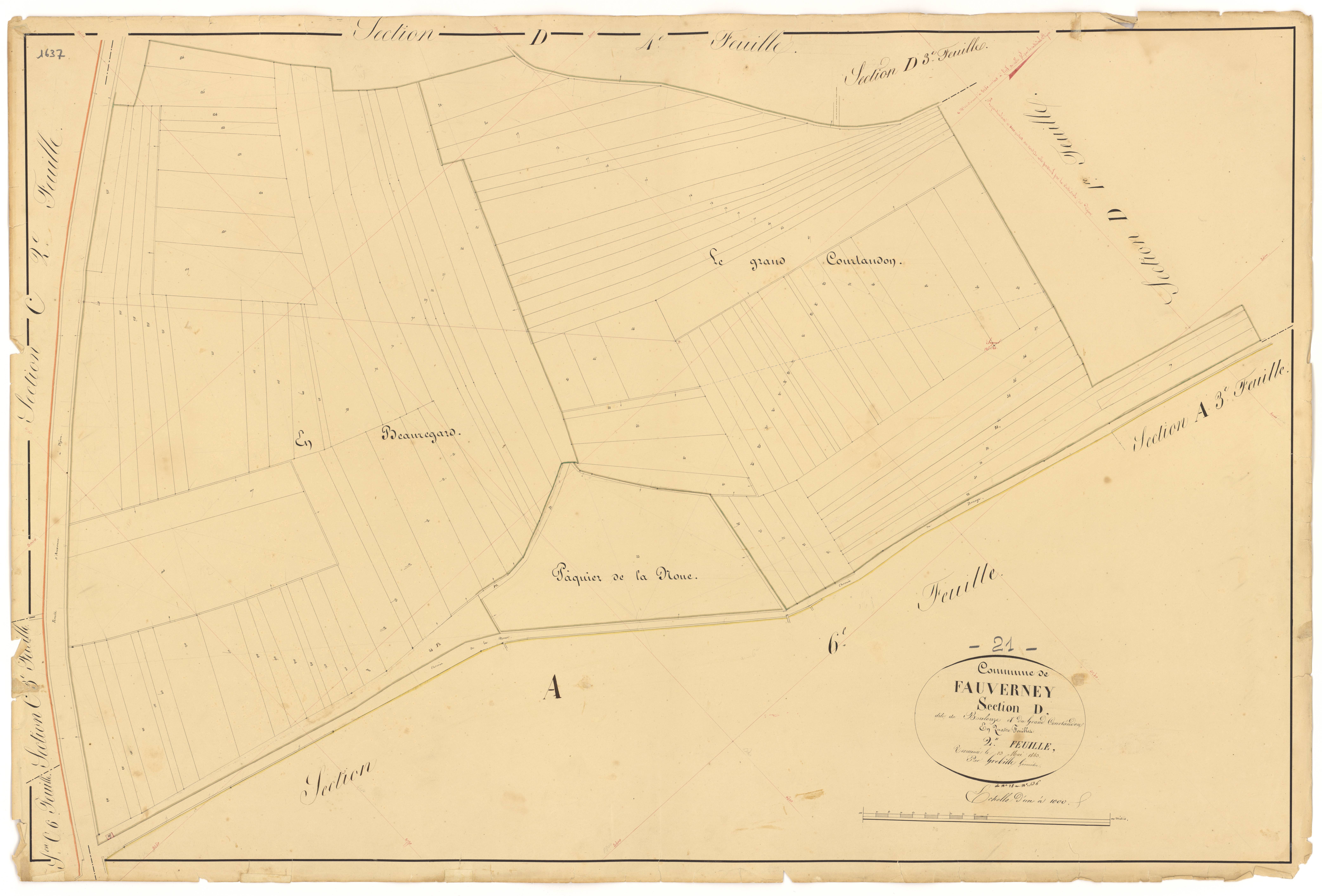 Fauverney - Section D2 - 3 P PLAN 269/24