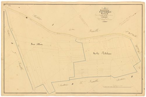 Fauverney - Section B1 - 3 P PLAN 269/8