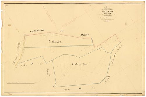 Fauverney - Section B2 - 3 P PLAN 269/9