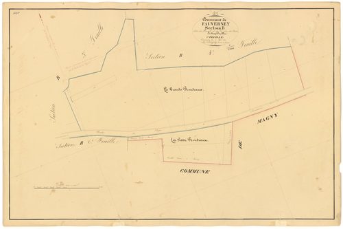Fauverney - Section B5 - 3 P PLAN 269/12