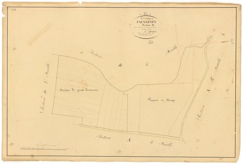 Fauverney - Section D1 - 3 P PLAN 269/23