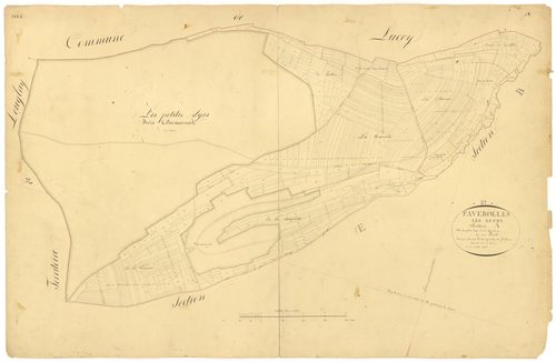 Faverolles-lès-Lucey - Section A - 3 P PLAN 270/2