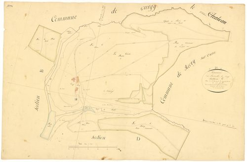 Faverolles-lès-Lucey - Section C - 3 P PLAN 270/5
