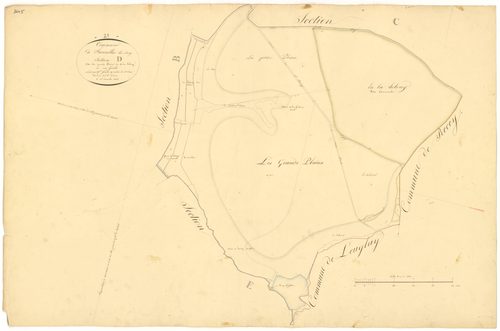 Faverolles-lès-Lucey - Section D - 3 P PLAN 270/6
