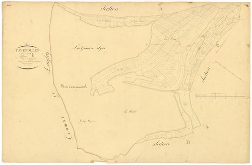 Faverolles-lès-Lucey - Section E - 3 P PLAN 270/7