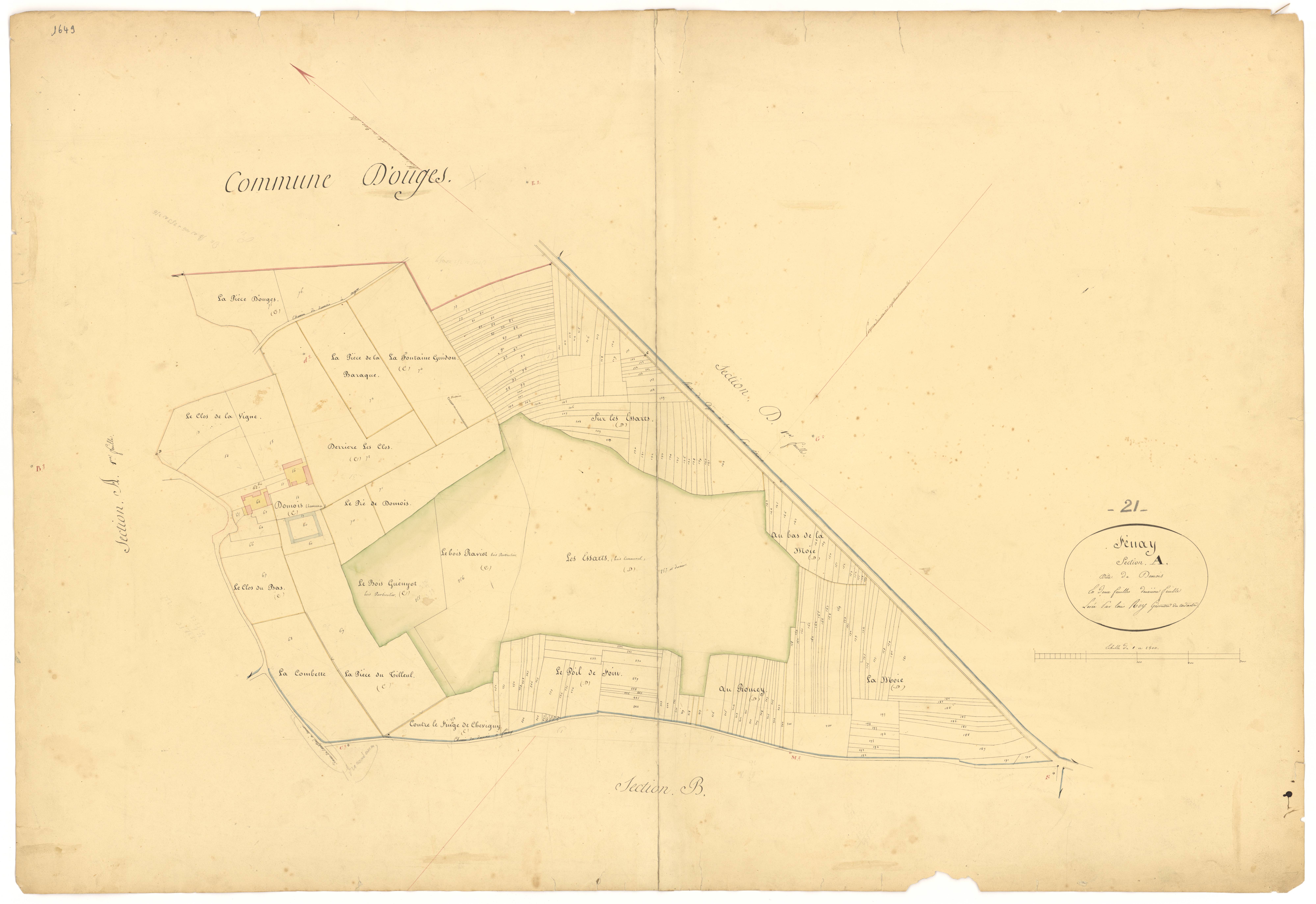 Fénay - Section A2 - 3 P PLAN 271/3