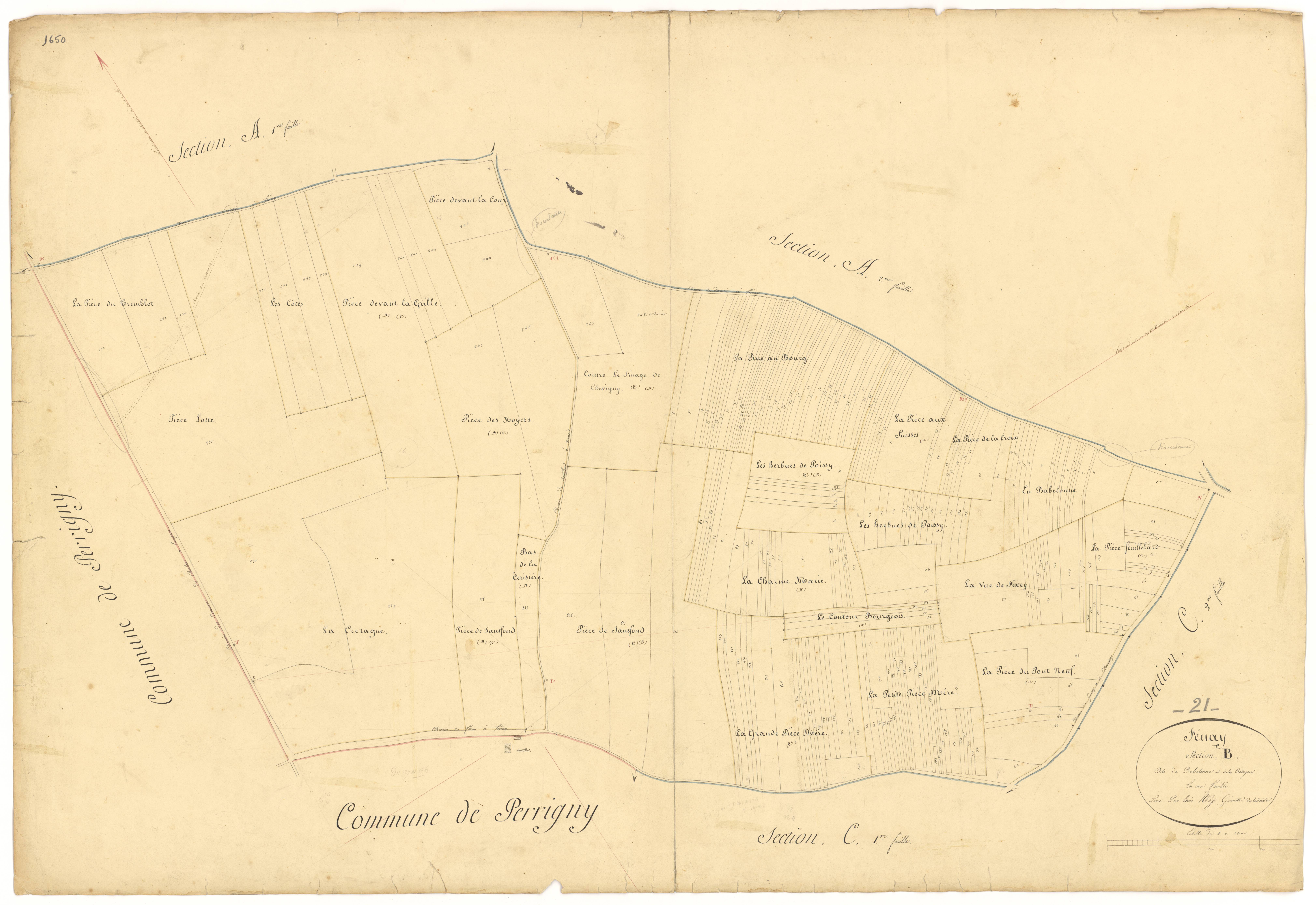 Fénay - Section B - 3 P PLAN 271/4