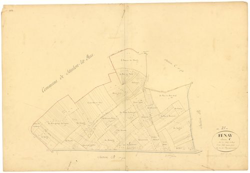 Fénay - Section C2 - 3 P PLAN 271/6