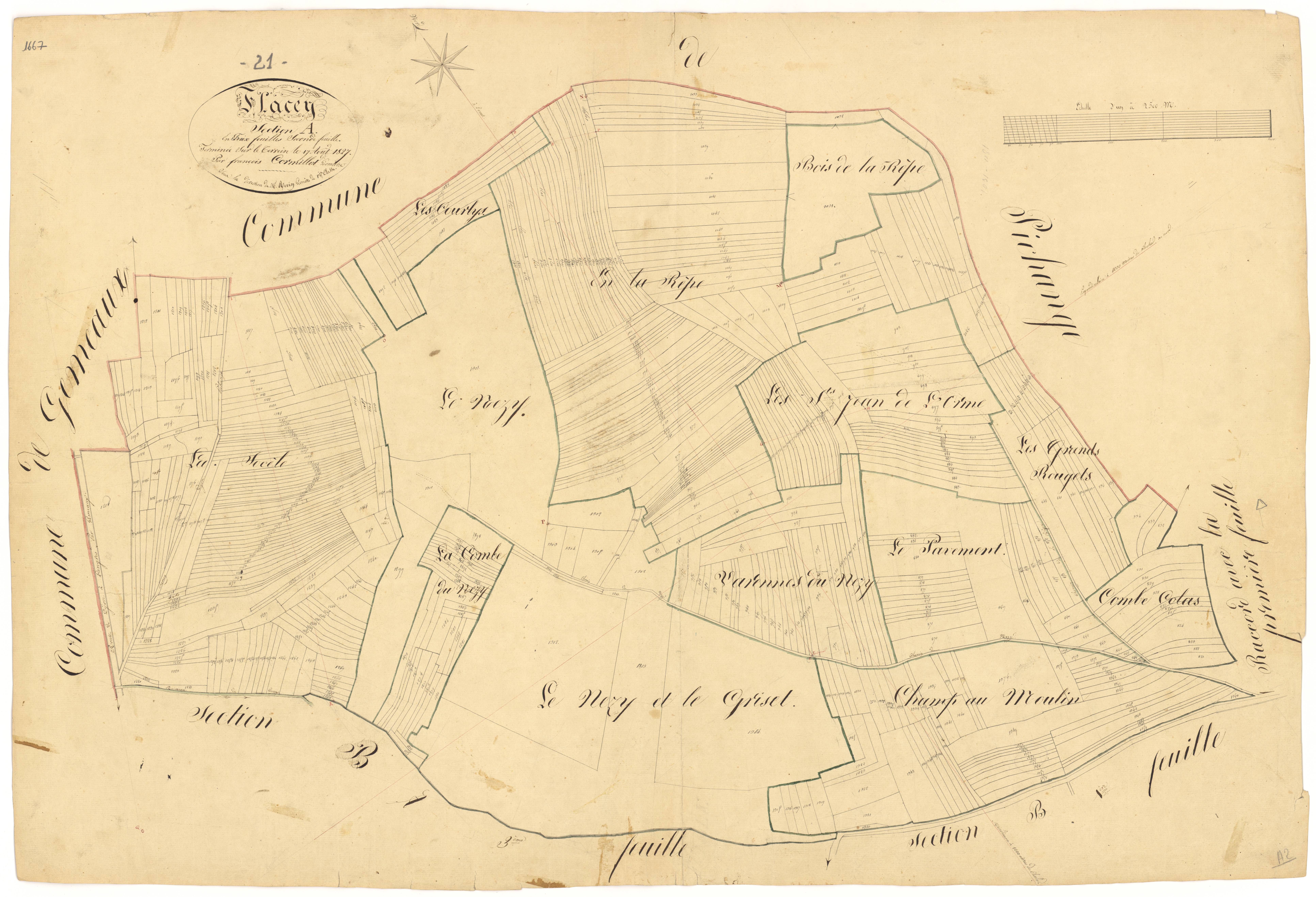 Flacey - Section A2 - 3 P PLAN 274/3