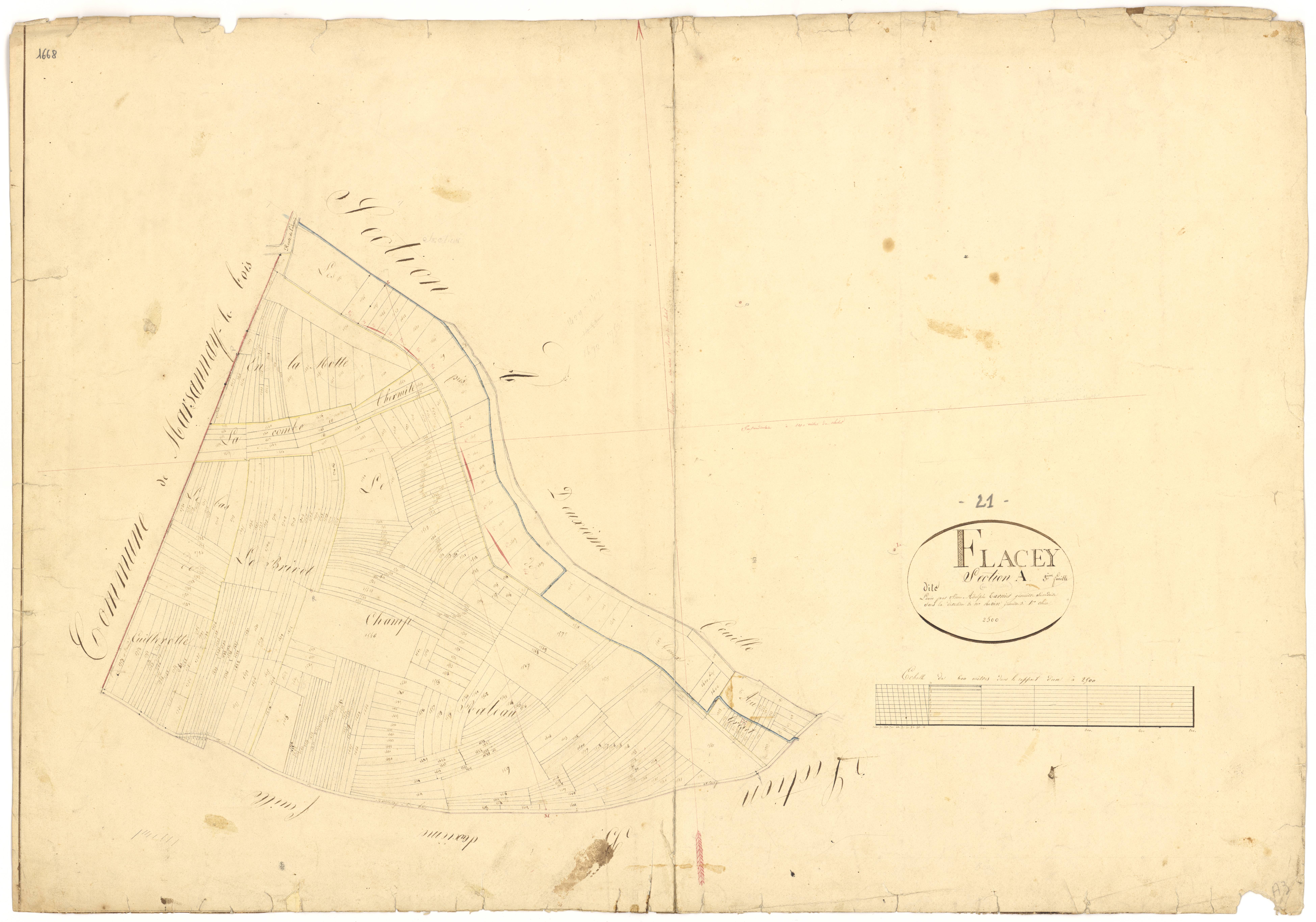 Flacey - Section A3 - 3 P PLAN 274/4