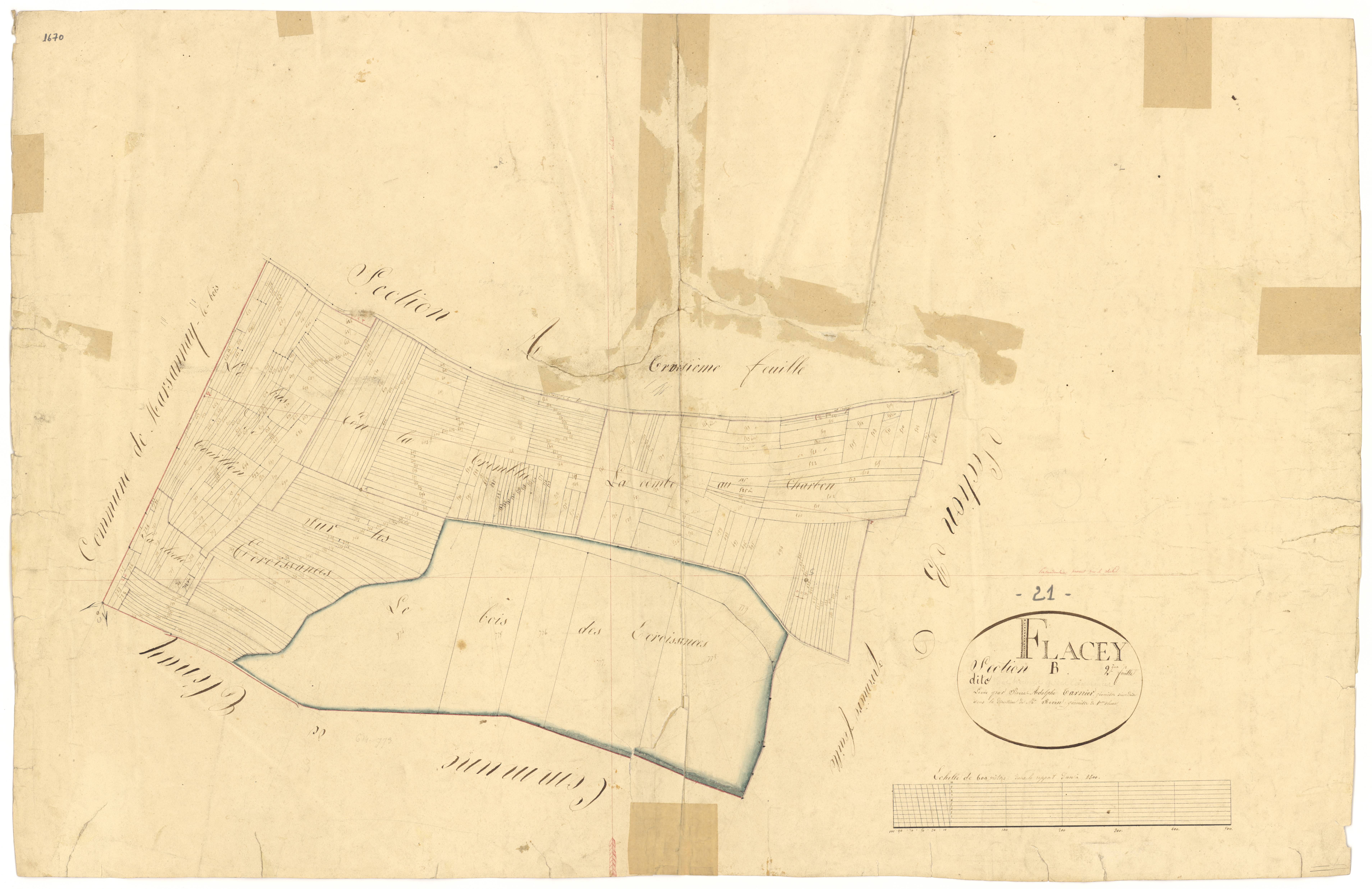 Flacey - Section B2 - 3 P PLAN 274/6