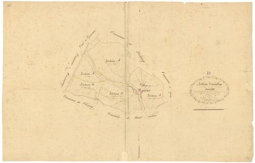 Flacey - Tableau d'assemblage - 3 P PLAN 274/1